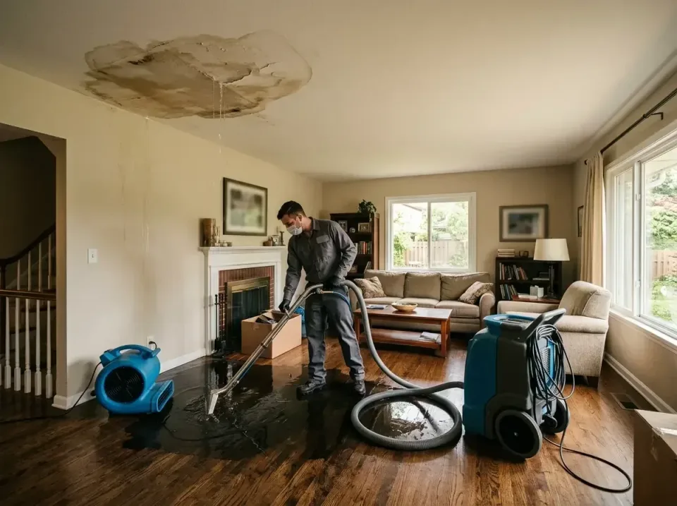 attic-pipe-burst-ceiling-drip-008 — frequently asked questions, Water Damage Restoration & Carpet Care in Jupiter, FL
